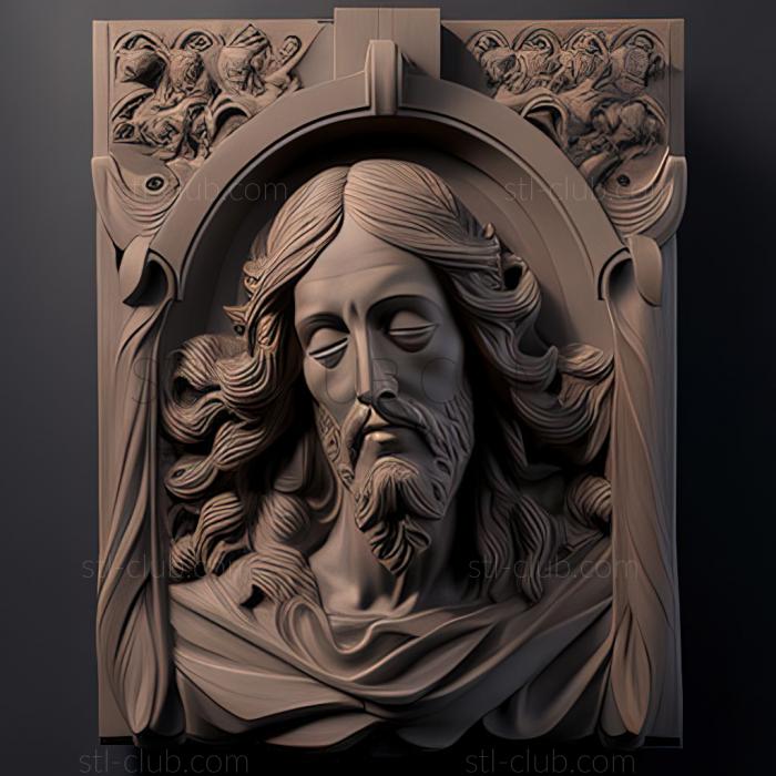 3D model st jesus (STL)